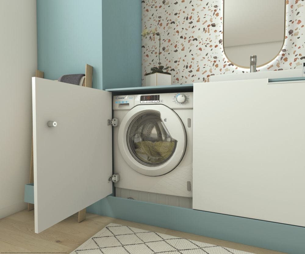 Candy CBW 27D1E-S Smart Lavatrice da incasso cm. 60 - capacità 7 kg - bianco