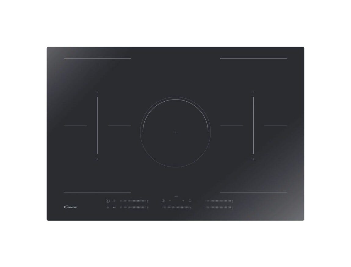 Candy CIFS85MCTT/1 Piano cottura a induzione cm. 77 - vetroceramica nero