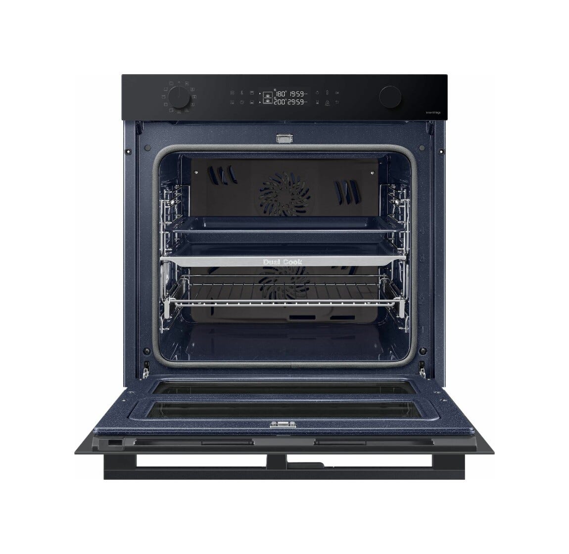 Samsung NV7B4540VBK 4 Doppio forno multifunzione 76 L, Wi‑Fi, nero