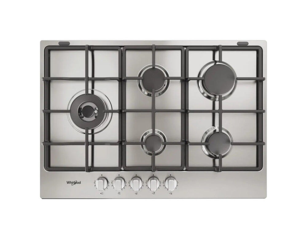 Whirlpool TGML 761 IX R Piano cottura a gas cm. 73 - inox