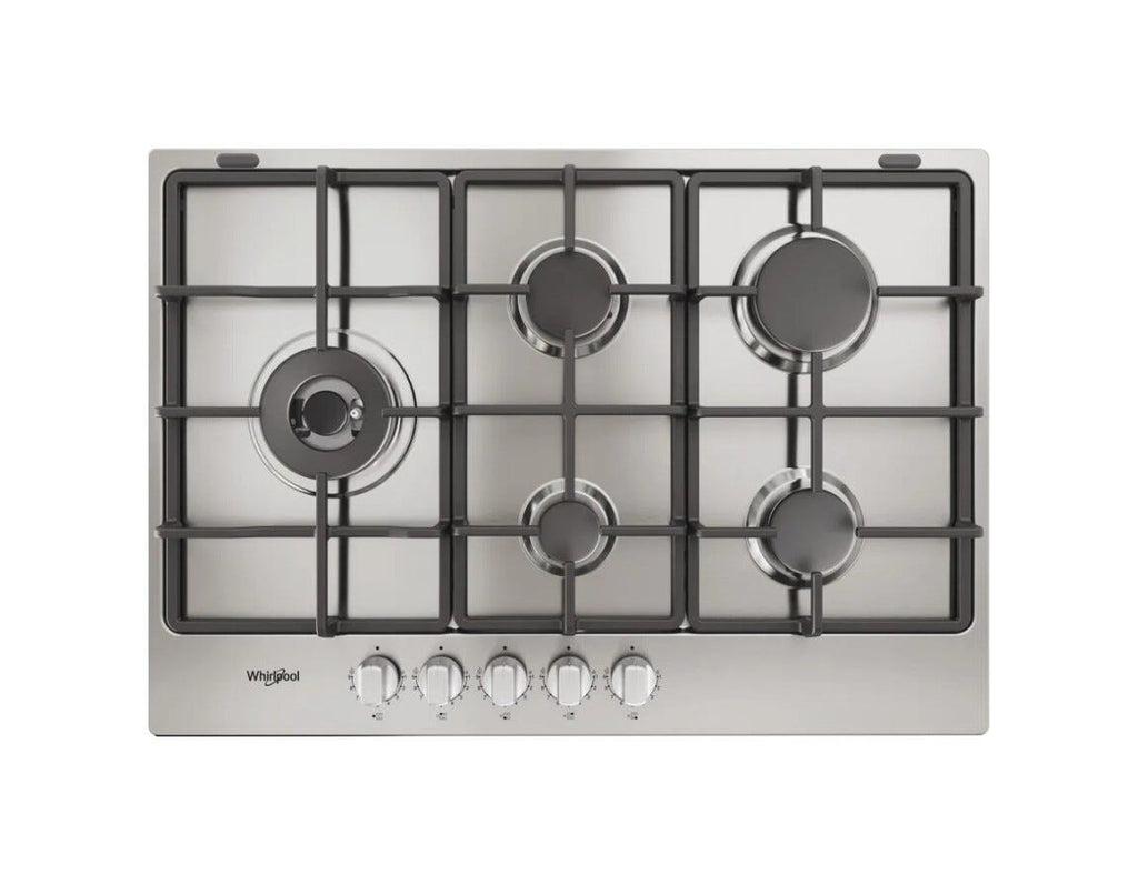 Whirlpool TGML 761 IX R Piano cottura a gas cm. 73 - inox