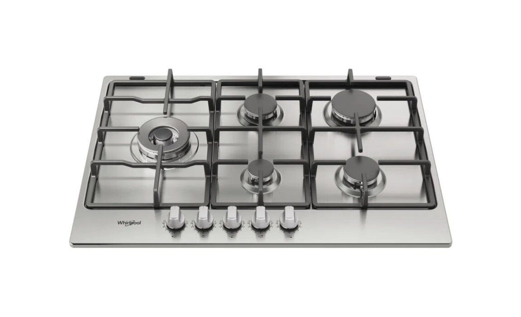Whirlpool TGML 761 IX R Piano cottura a gas cm. 73 - inox