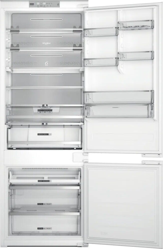 Whirlpool WH SP70 T241 P Frigorifero con congelatore da incasso cm. 69 h 194 - lt. 394