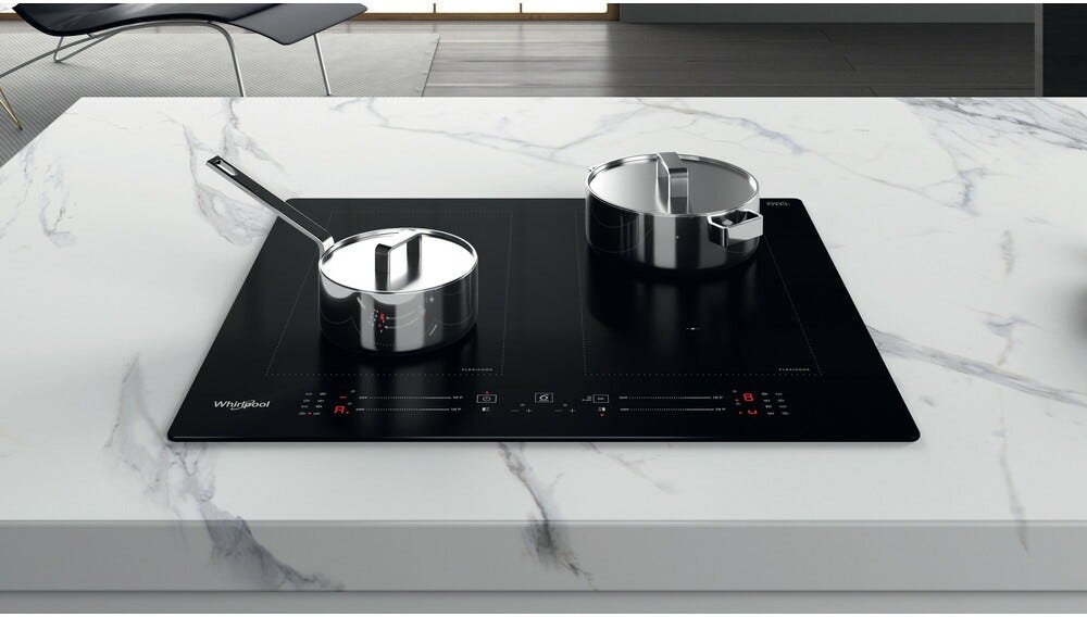 Whirlpool WL S1360 NE Piano cottura a induzione cm. 59 - vetroceramica nero