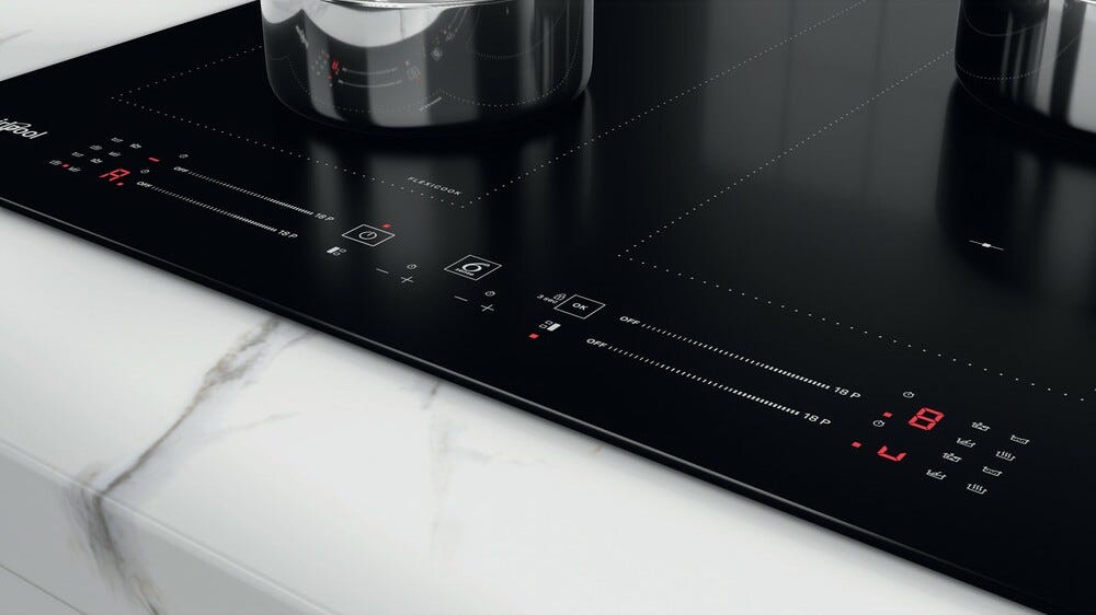 Whirlpool WL S1360 NE Piano cottura a induzione cm. 59 - vetroceramica nero