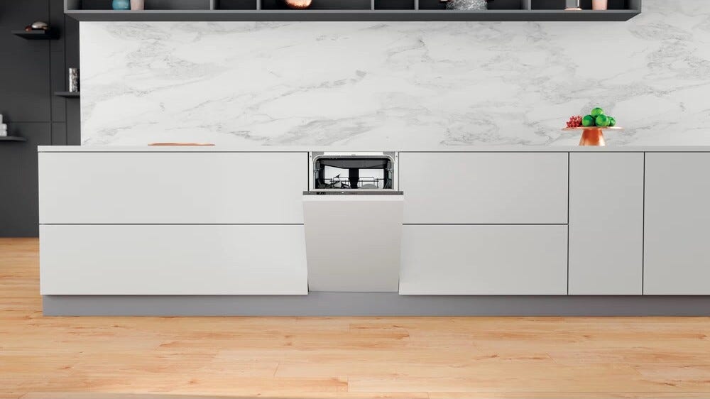 Whirlpool WSIO 3O23 PFE X Lavastoviglie integrata totale cm. 45 - 10 coperti
