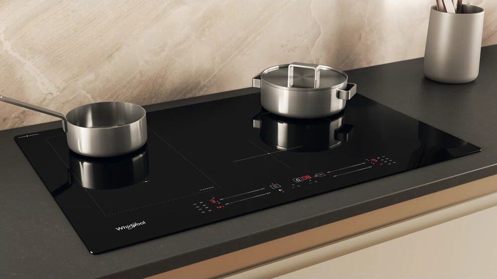 Whirlpool WL S6277 CPNE Piano cottura a induzione cm. 77 - vetroceramica nero
