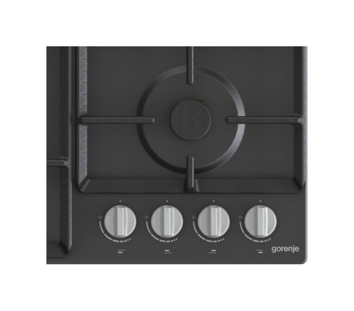 Gorenje G641EXB Piano cottura a gas cm. 60 - nero