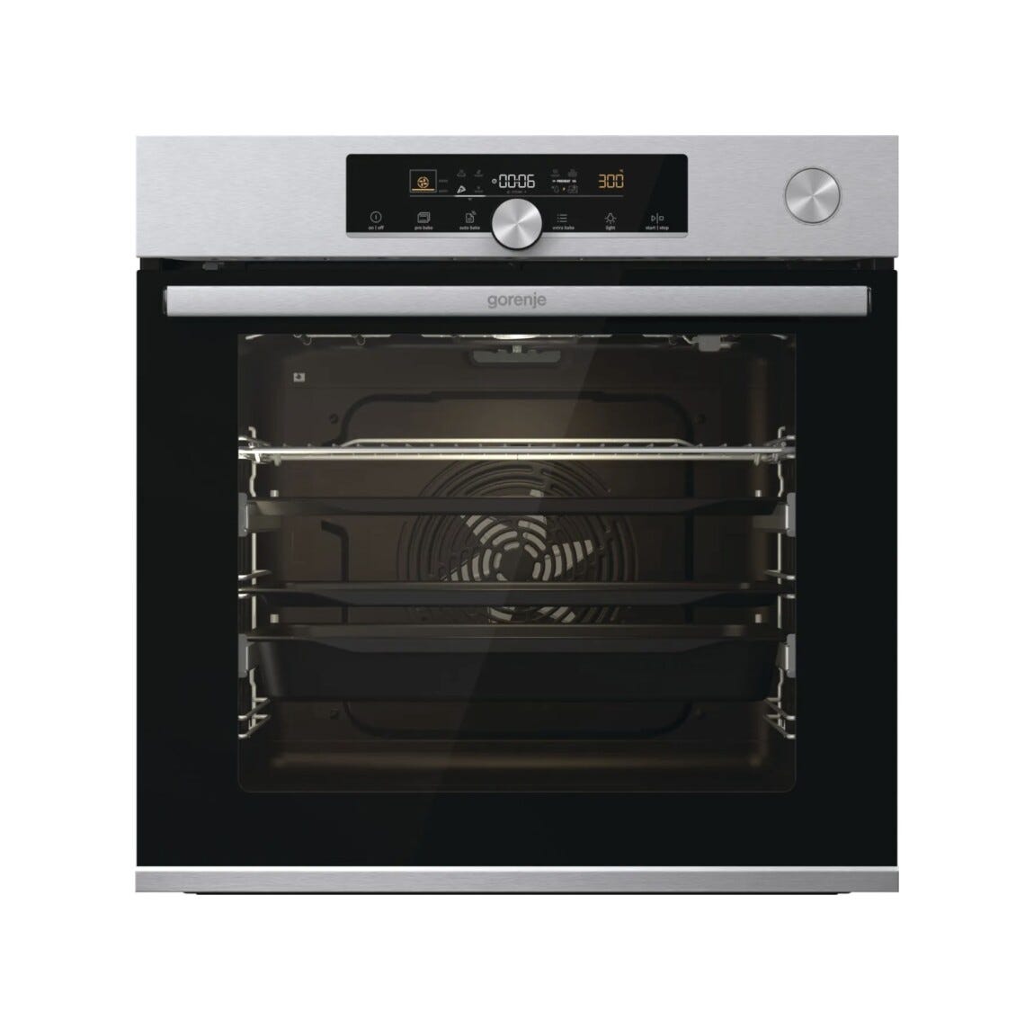 Gorenje BPSAX6747A08BG Forno elettrico pirolitico cm. 60 - inox/nero