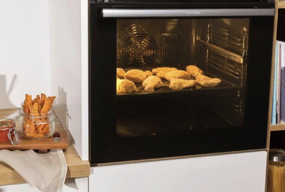 Gorenje BPSAX6747A08BG Forno elettrico pirolitico cm. 60 - inox/nero