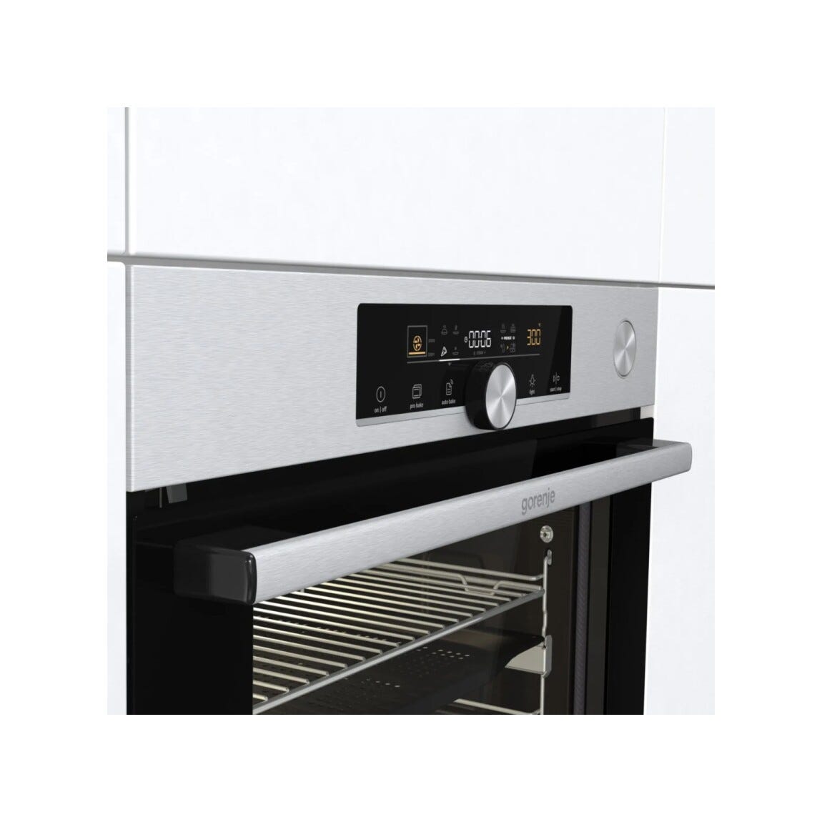 Gorenje BPSAX6747A08BG Forno elettrico pirolitico cm. 60 - inox/nero