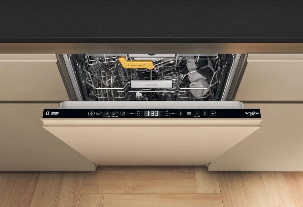 Whirlpool W8I HT58 TS Lavastoviglie integrata totale cm. 60 - 14 coperti
