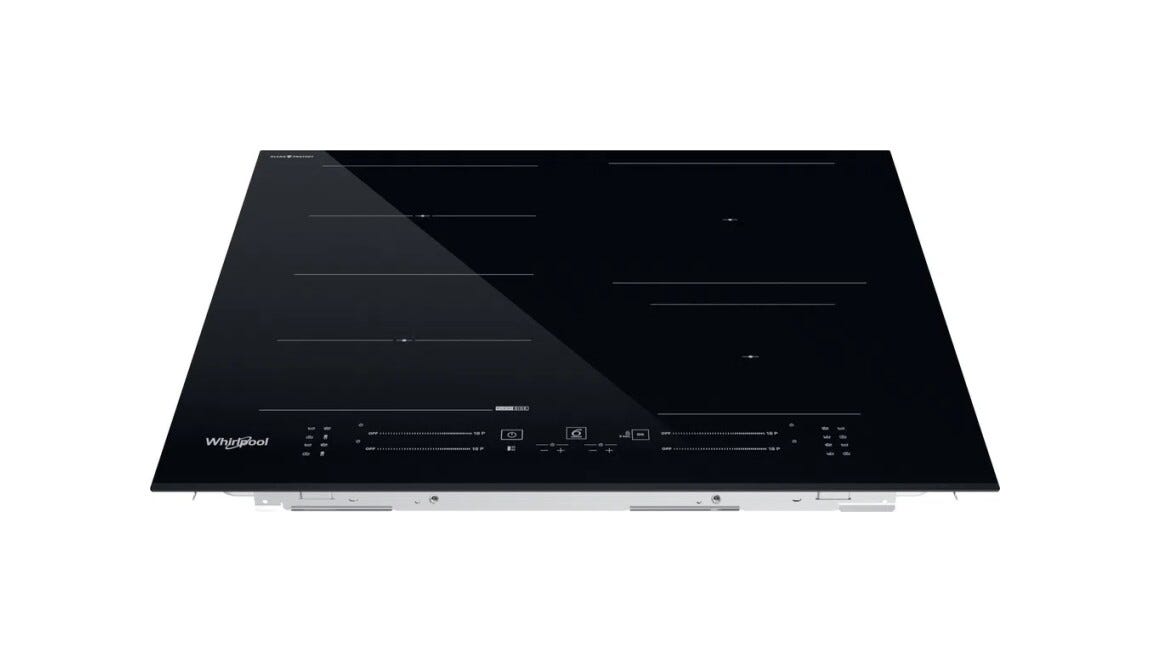 Whirlpool WF S5060 CPBF Piano cottura a induzione cm. 59 - vetroceramica nero