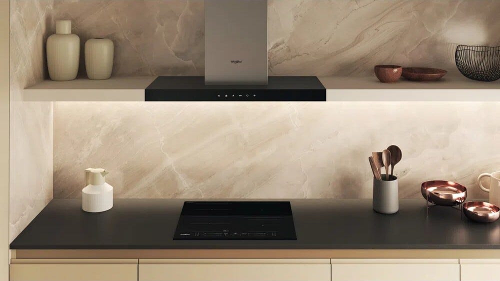Whirlpool WF S5060 CPBF Piano cottura a induzione cm. 59 - vetroceramica nero