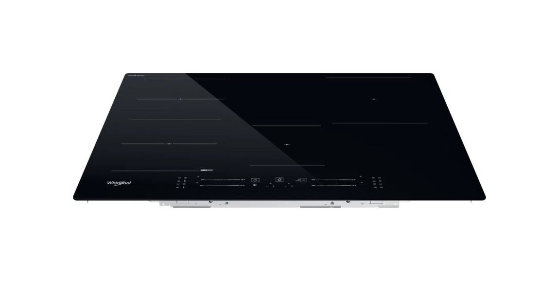 Whirlpool WF S1577 CPNE Piano cottura a induzione cm. 77 - vetroceramica nero