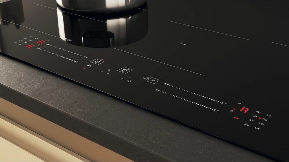 Whirlpool WF S1577 CPNE Piano cottura a induzione cm. 77 - vetroceramica nero