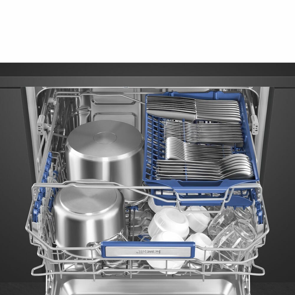 Smeg STL323BQLH Universale Lavastoviglie integrata totale cm. 60 - 14 coperti