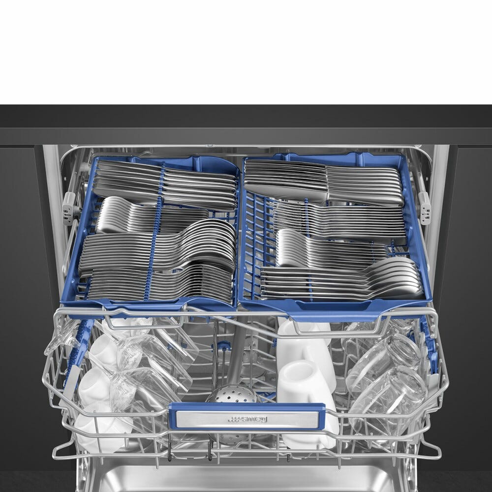 Smeg STL323BQLH Universale Lavastoviglie integrata totale cm. 60 - 14 coperti
