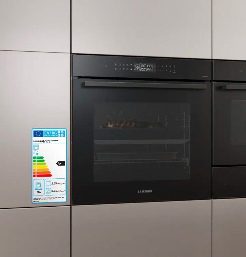 Samsung NV7B4045VAK/U2 Forno a vapore cm. 60 - nero