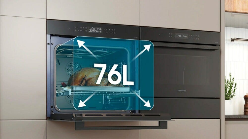 Samsung NV7B4045VAK/U2 Forno a vapore cm. 60 - nero