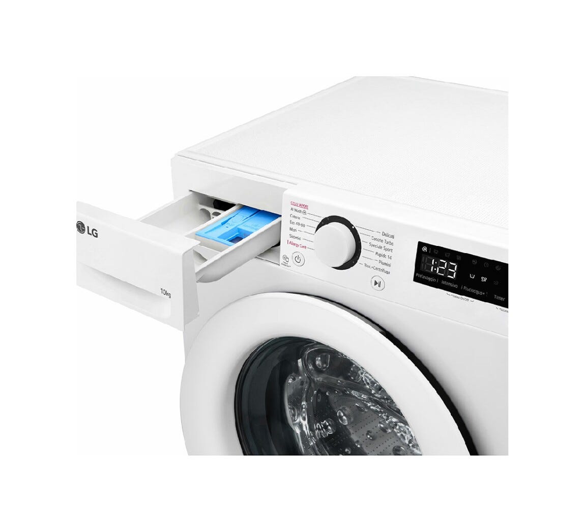 LG F4R3010NSWW Serie R3 Lavatrice cm. 60 - capacità 10 kg - bianco
