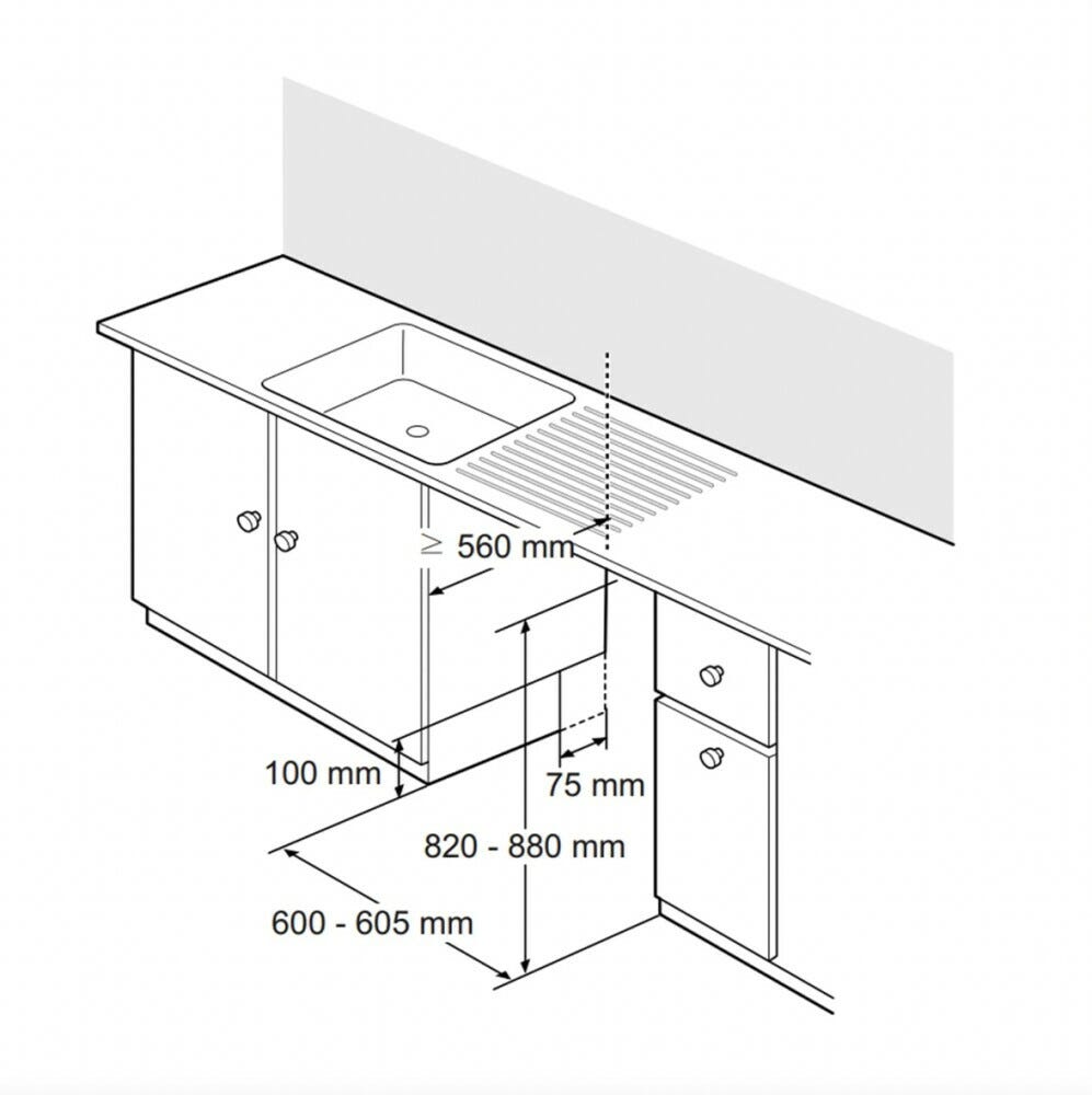 LG DB242TX Serie 2 Lavastoviglie integrata totale cm. 60 - 14 coperti