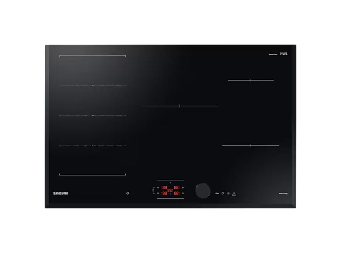 Samsung NZ85C6058KK/U1 Slim Fit Piano cottura a induzione cm 80 - vetroceramica nero
