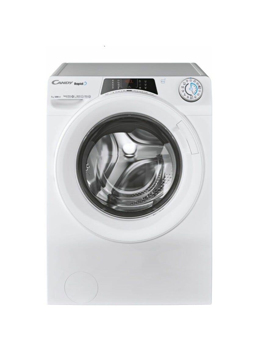 Candy RO4 1274DWMT/1-S RapidÓ Lavatrice cm. 60 - capacità 7 kg - bianco
