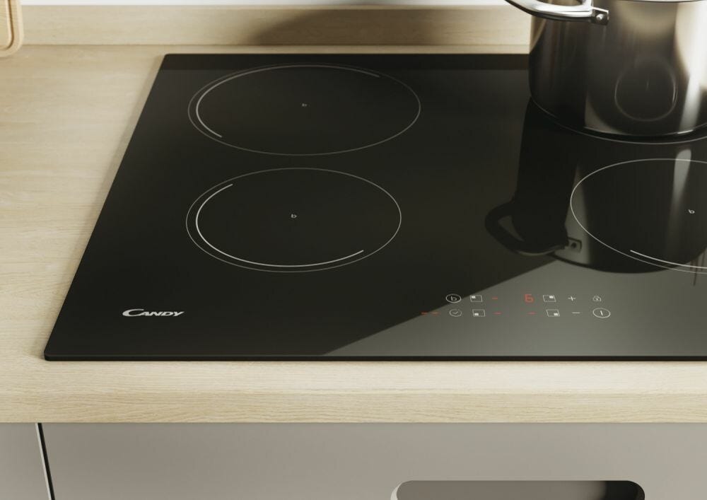 Candy CI642C/E1 Idea Piano cottura a induzione cm. 59 - vetroceramica nero