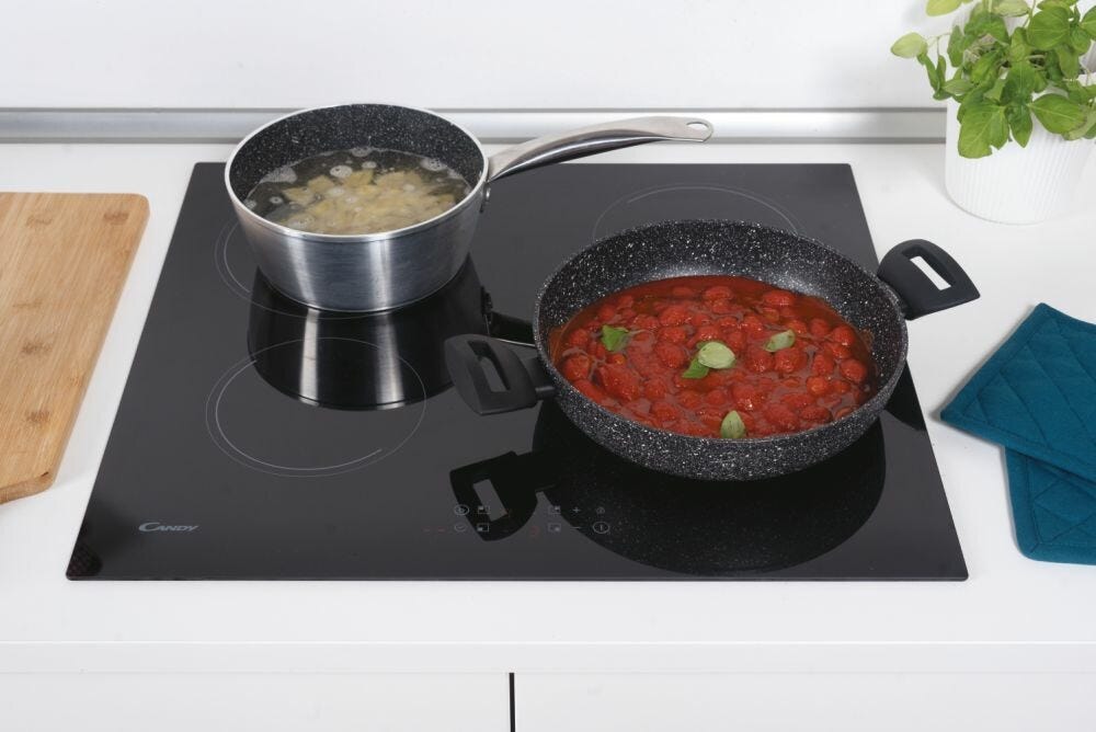 Candy CI642C/E1 Idea Piano cottura a induzione cm. 59 - vetroceramica nero
