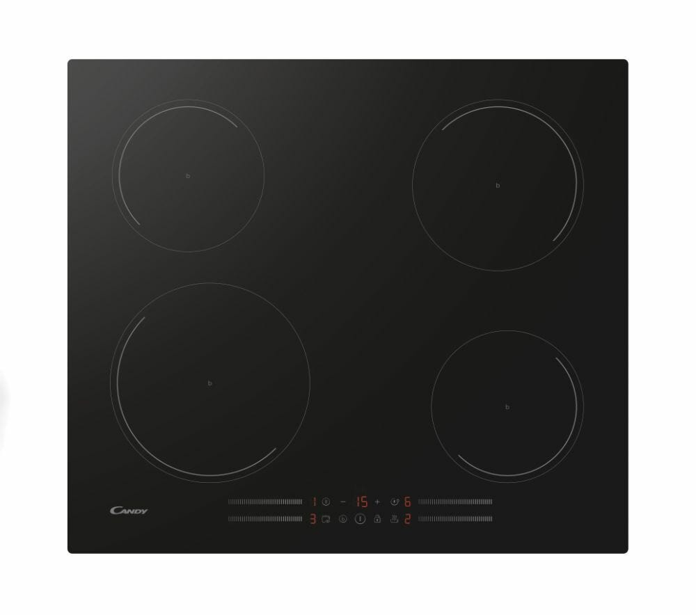 Candy CI642MCBB Moderna Piano cottura a induzione cm. 59 - vetroceramica nero