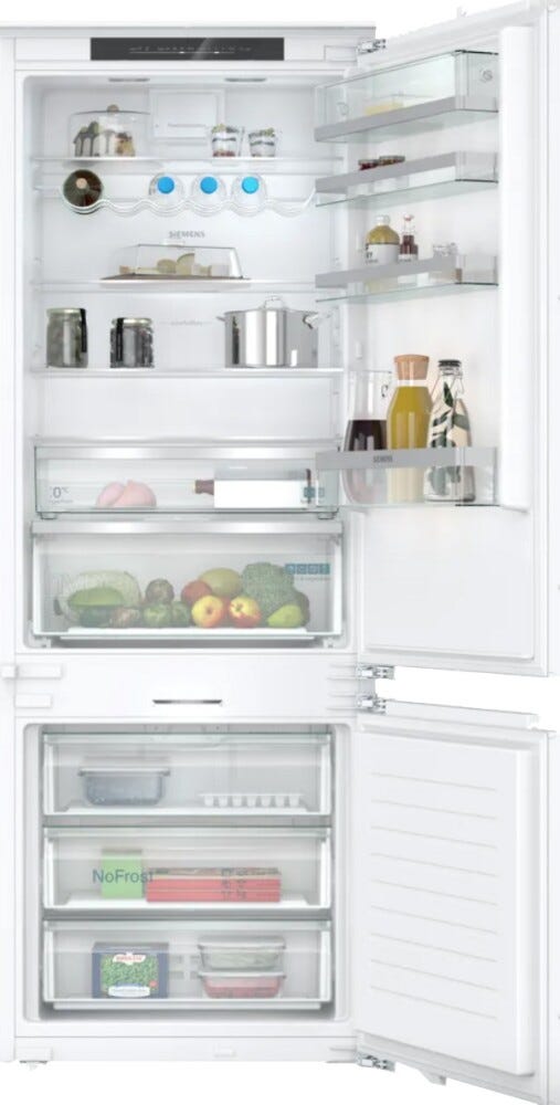 Siemens KB96NADD0 IQ500 Frigorifero con congelatore da incasso cm. 71 h 194 - lt. 382