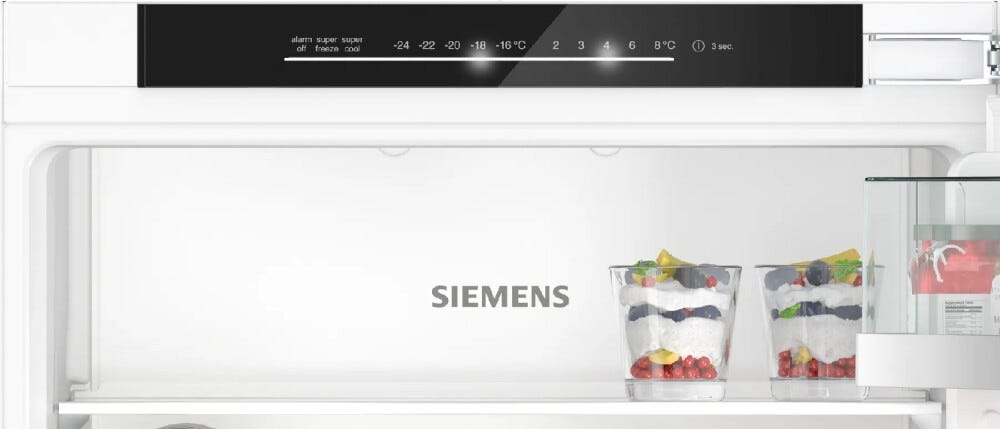 Siemens KI86NADD0 IQ500 Frigorifero con congelatore da incasso cm. 56 h 177 - lt. 260