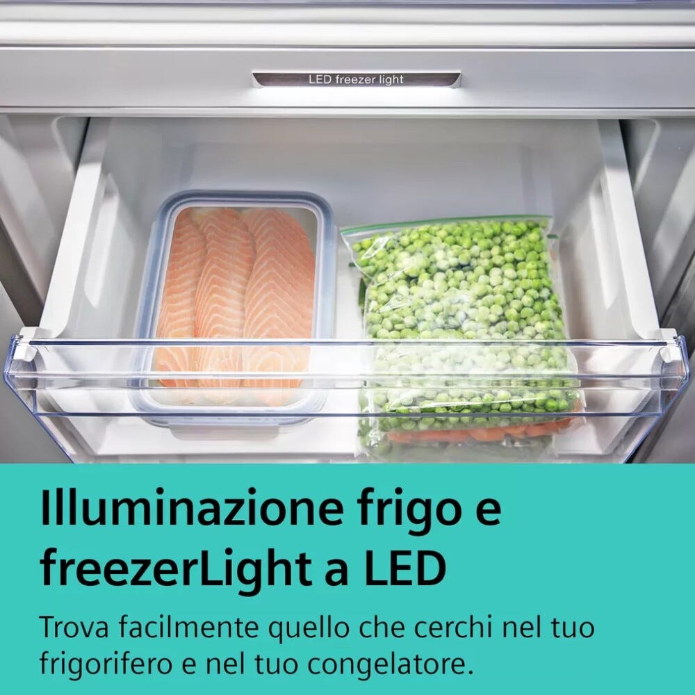 Siemens KI86NADD0 IQ500 Frigorifero con congelatore da incasso cm. 56 h 177 - lt. 260