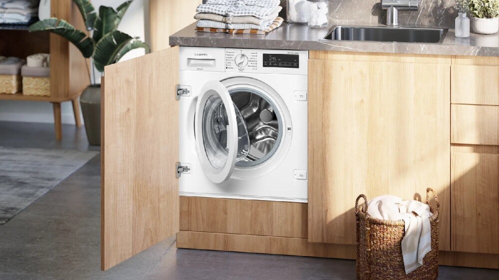 Siemens WI14W542EU IQ700 Lavatrice da incasso cm. 60 - capacità 8 kg - bianco