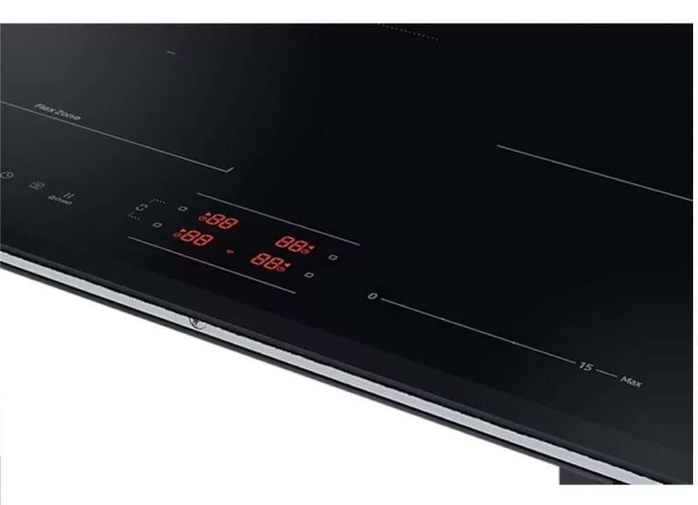 Samsung NZ64B5046GK/U2 Slimfit Piano cottura a induzione cm 60 - vetroceramica nero