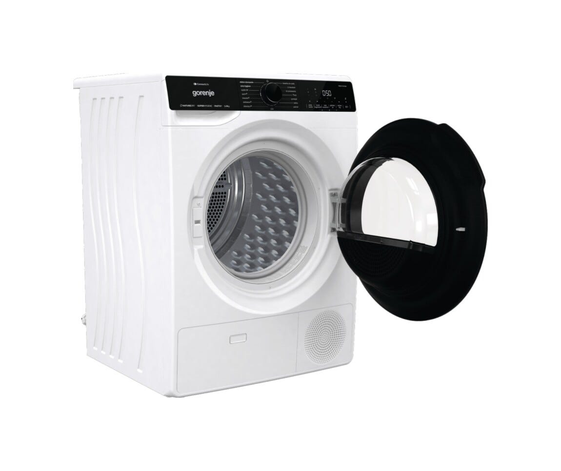 Gorenje DPNA92WIFI/PL Asciugatrice cm. 60 - capacità 9 kg - bianco/nero