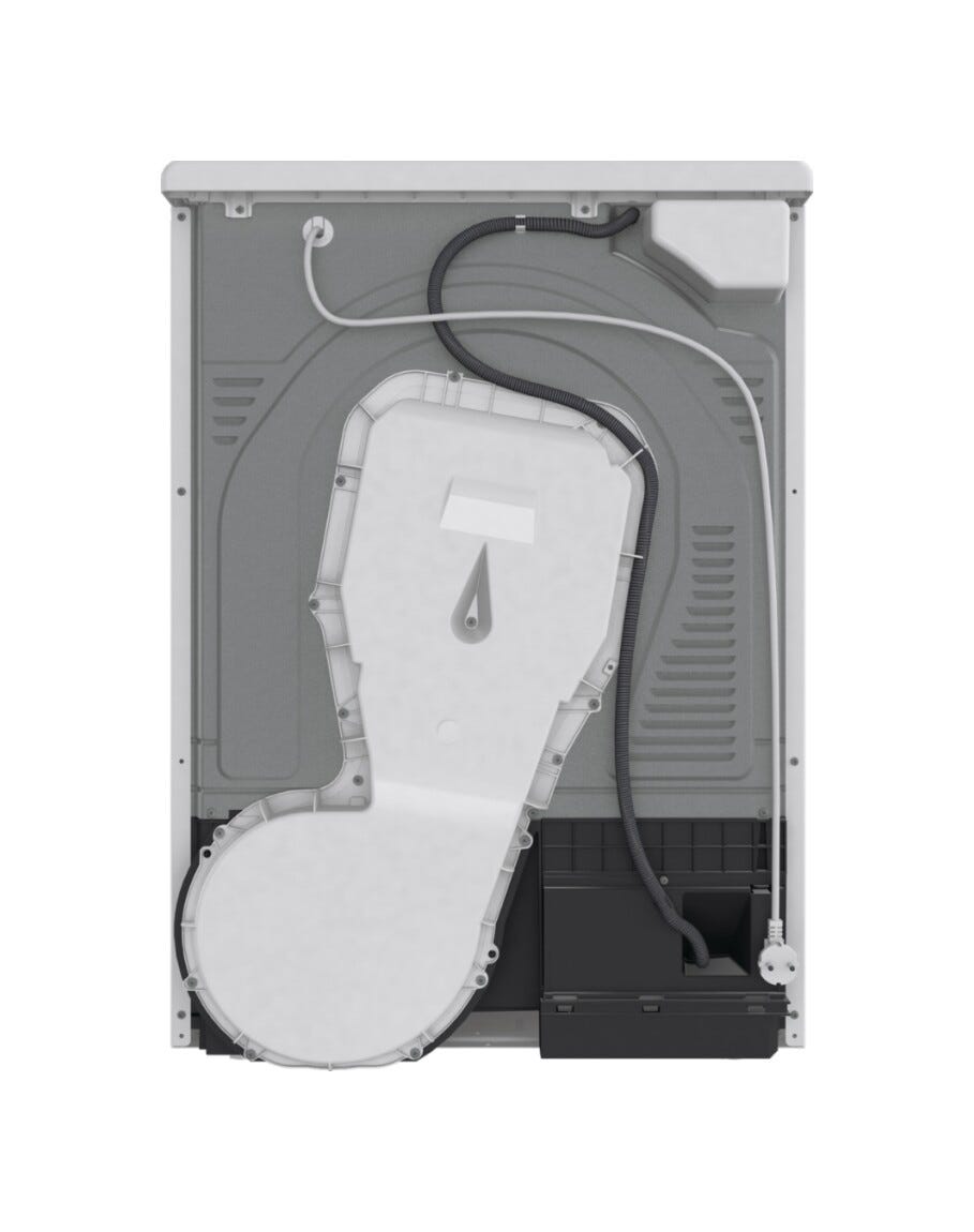 Gorenje DPNA92WIFI/PL Asciugatrice cm. 60 - capacità 9 kg - bianco/nero