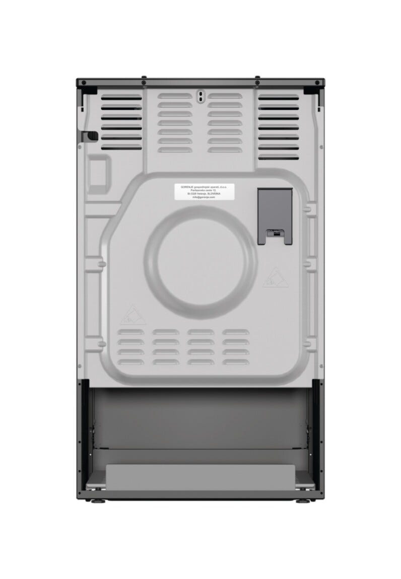 Gorenje GK5C60BJ Cucina da accosto cm. 50 - 4 zone a gas - 1 forno elettrico - nero