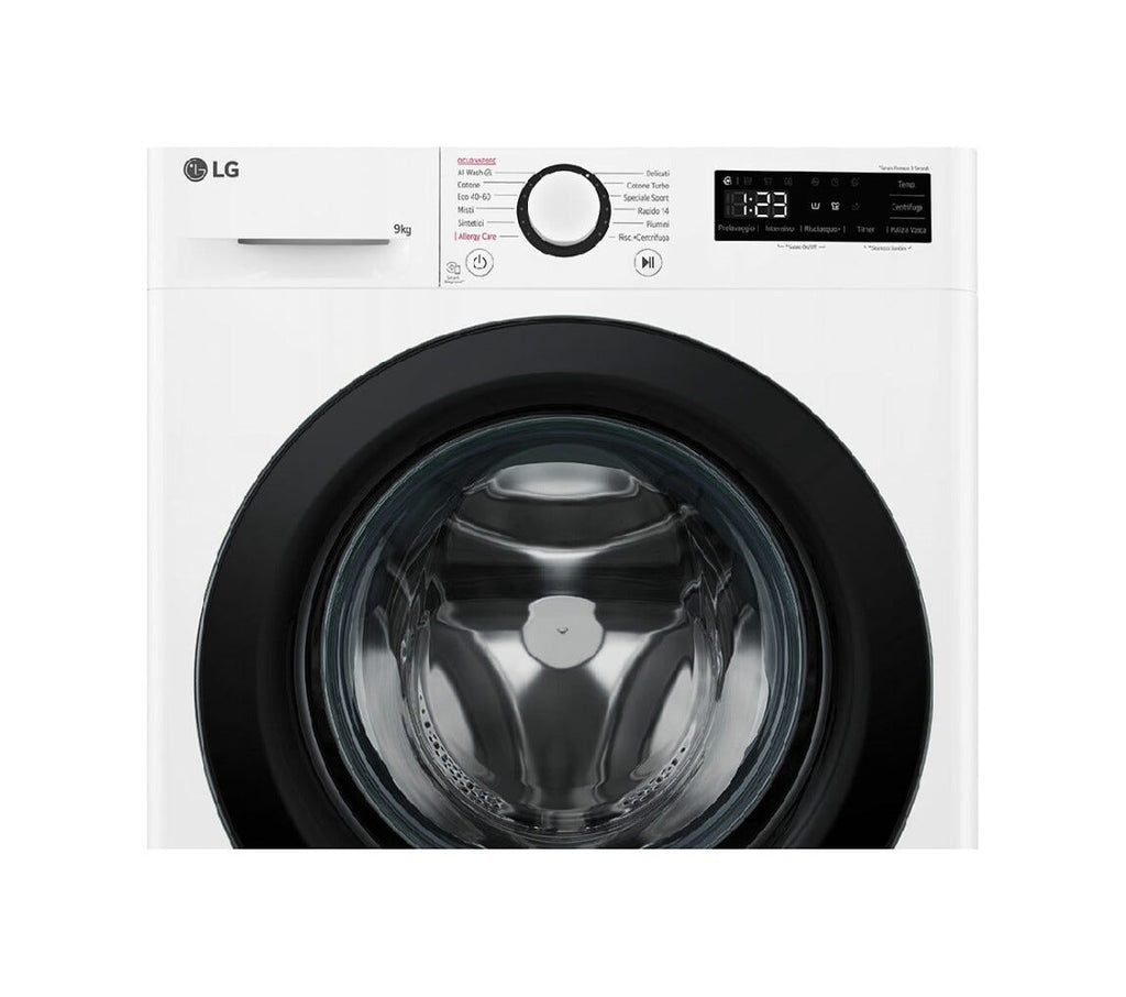 LG F4R3009NSWB Serie R3 Lavatrice cm. 60 - capacità 9 kg - bianco