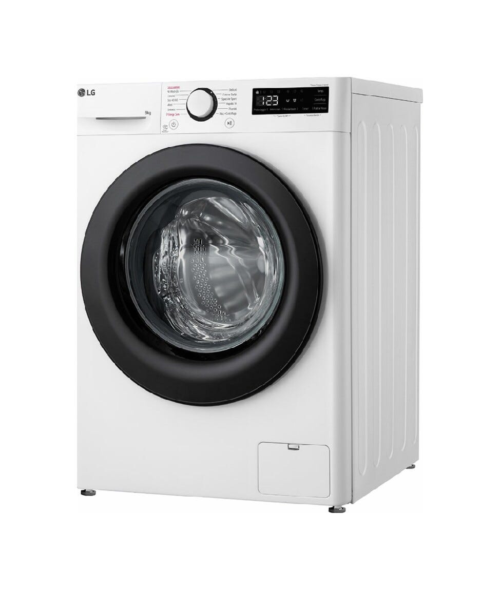 LG F4R3009NSWB Serie R3 Lavatrice cm. 60 - capacità 9 kg - bianco