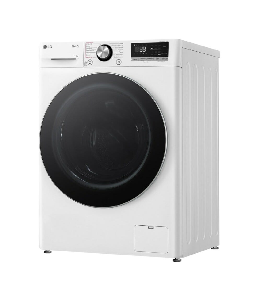 LG F4R7011TSWC AI DD Serie R7 Lavatrice cm. 60 - capacità 11 kg - bianco
