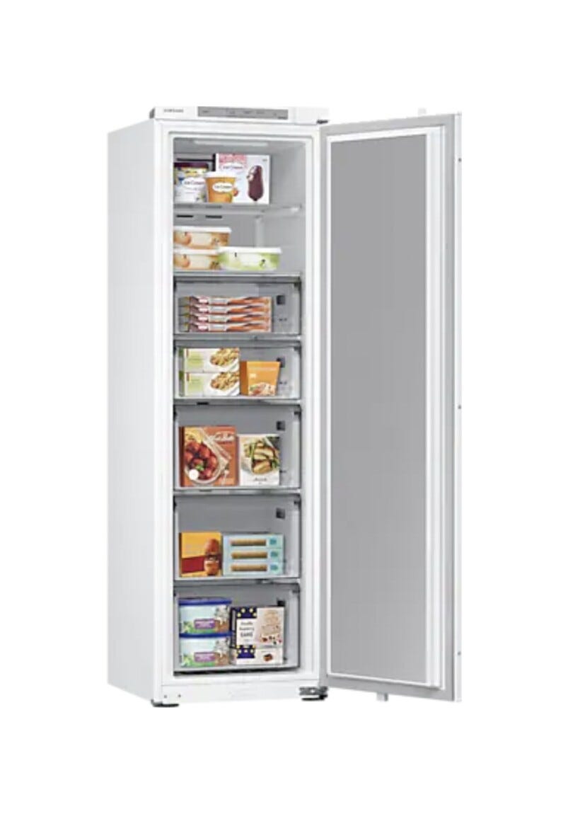 Samsung BRZ22700EWW/EF Congelatore da incasso - cm. 54 h. 178 - lt. 540