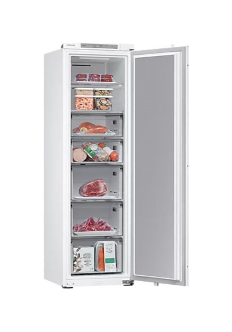 Samsung BRZ22700EWW/EF Congelatore da incasso - cm. 54 h. 178 - lt. 540