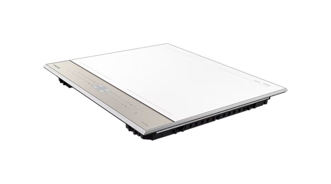 Samsung NZ64B5067YY/U1 SlimFit Piano cottura a induzione cm 60 - bianco/beige