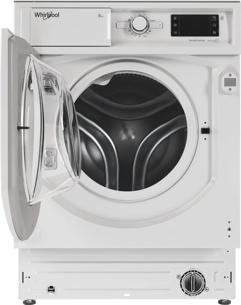 Whirlpool BI WMWG 81485E EU Lavatrice da incasso cm. 60 - capacità 8 kg