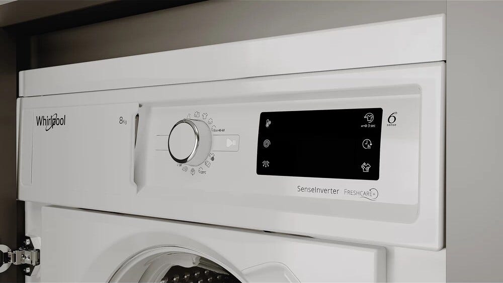 Whirlpool BI WMWG 81485E EU Lavatrice da incasso cm. 60 - capacità 8 kg