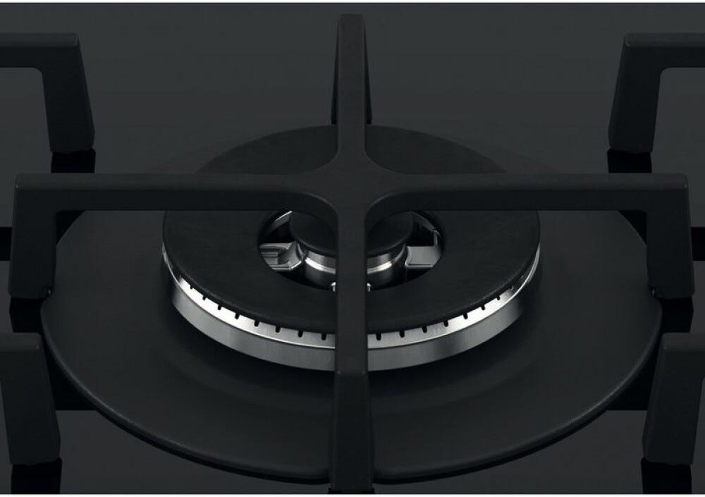 Whirlpool GOA 7523/NB1 Piano cottura a gas cm. 73 - vetro nero