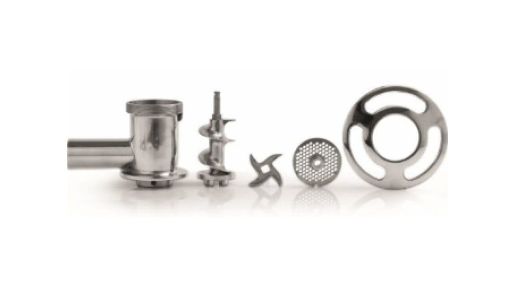 Fama FTI138RPUT Tritacarne professionale Trifase, 600 kg/h, gruppo Acciaio Inox Unger Totale, inversione di marcia FINV