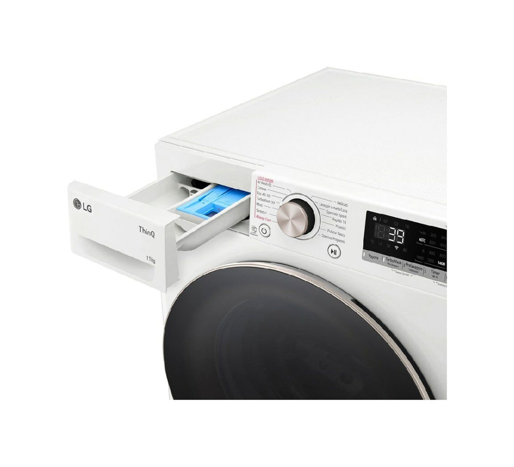 LG F4R7011TSWG Serie R7 Lavatrice cm. 60 - capacità 11 kg - bianco